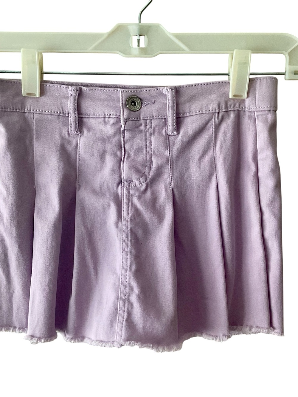 Squeeze Lavender Pleated Kids Skort
